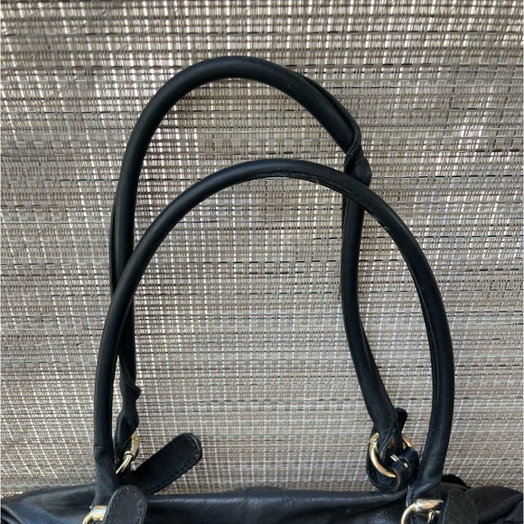 GUCCI LADIES SABRINA BOSTON BLACK RUFFLE TOTE BAG - Picture 6 of 17